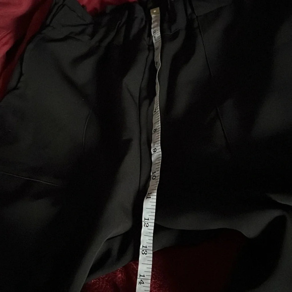 Revamped paper bag womens dress pants with pockets Sz L - Picture 6 of 10